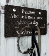 Personalised Dog Lead Holder