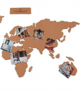 Corkboard World Map