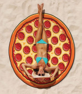 Giant Beach Towel - Pizza