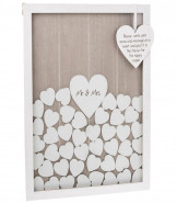Provence Wedding Heart Drop Box