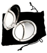 Silver Compact Mirror - Mother of the Bride