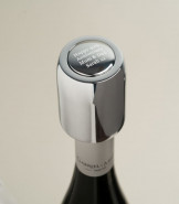 Personalised Silver Champagne Stopper