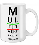 Multitasker Eye Test Mug
