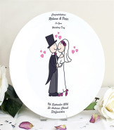 Personalised Wedding Plate