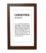 Personalised Dictionary Definition Print