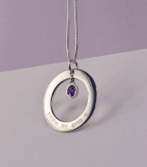 Personalised Birthstone Necklace