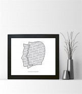 Personalised Zodiac Signs Poster