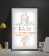Personalised Light Box - Likes