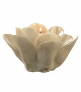Ceramic Rose Tea Light Holder