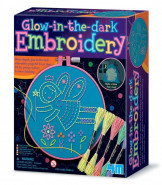 4M Glow in the Dark Embroidery Kit