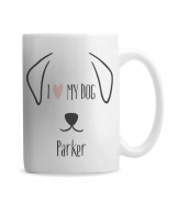 Personalised Dog Features Mug