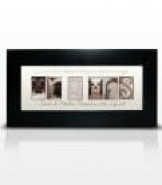 Personalised Mr and Mrs Framed Print