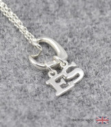 Personalised Silver Heart Necklace