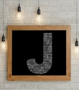 Personalised Letter Print