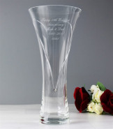 Personalised Heart Vase