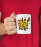 I'm One Fart Away From A Poo Mug