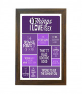 10 Things I Love About Sex Poster
