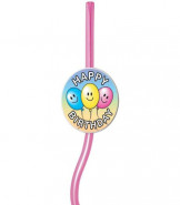 Happy Birthday Musical Straw