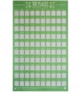 100 Places Scratch Off Bucket List