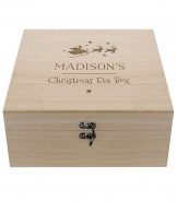 Personalised Wooden Christmas Eve Box