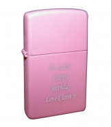 Pink Personalised Lighter