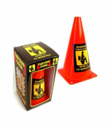Toxic Gases Toilet Caution Cone