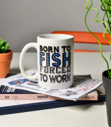 Born to Fish Forced to Work Mug