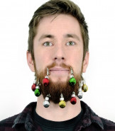 Beard Christmas Baubles