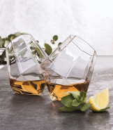 Diamond Shaped Whisky Glasses