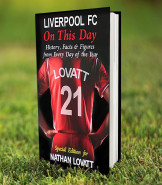 Personalised Liverpool FC Book