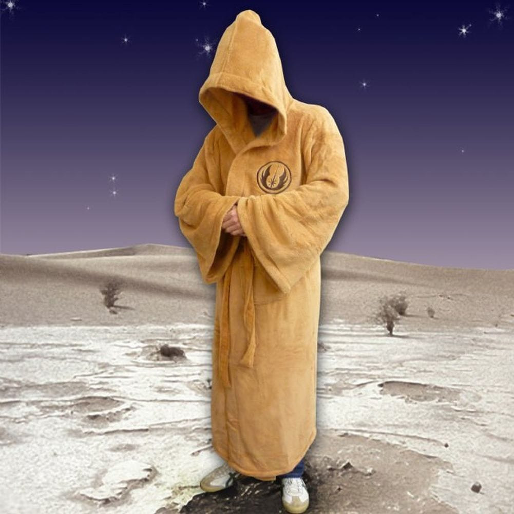 Star Wars Mens Jedi Bathrobe - Licensed by Lucas Films