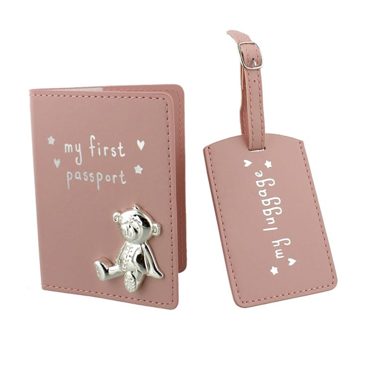 Baby Passport Cover and Luggage Tag