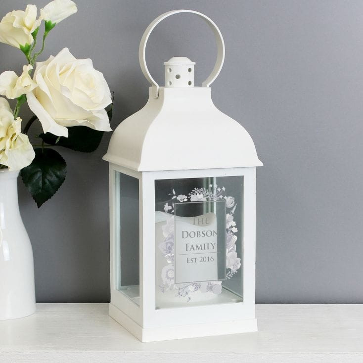 Personalised Soft Watercolour Lantern