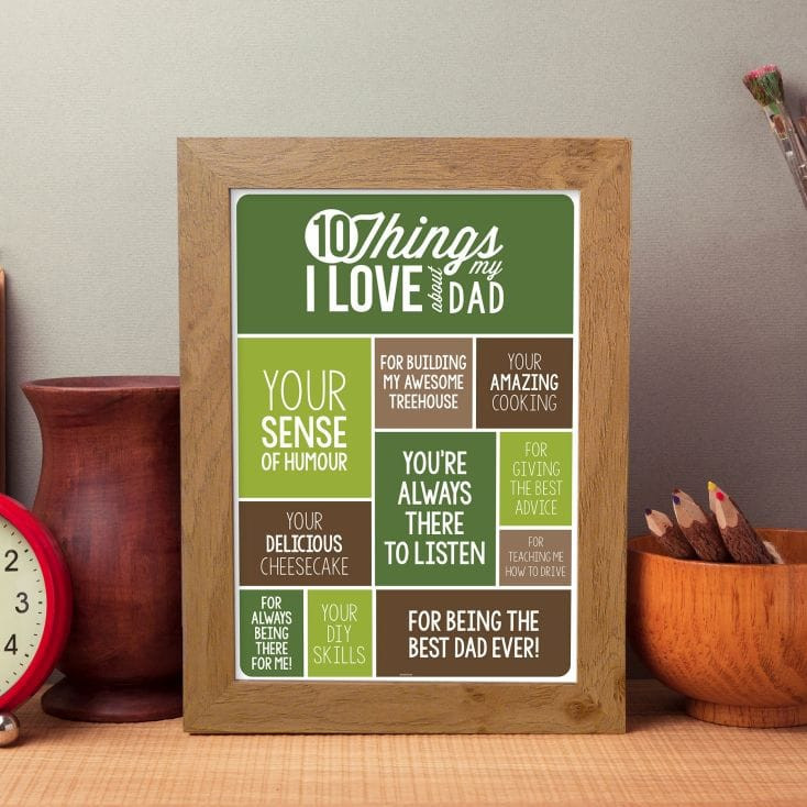 10 Things I Love About My Dad Poster
