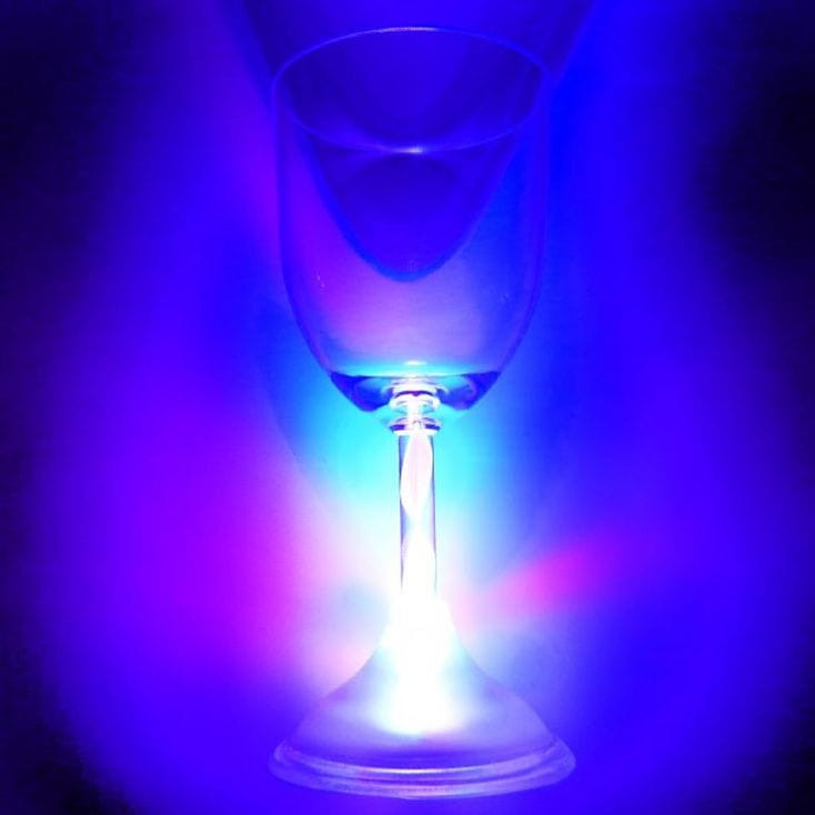 Flashing Wine Glass