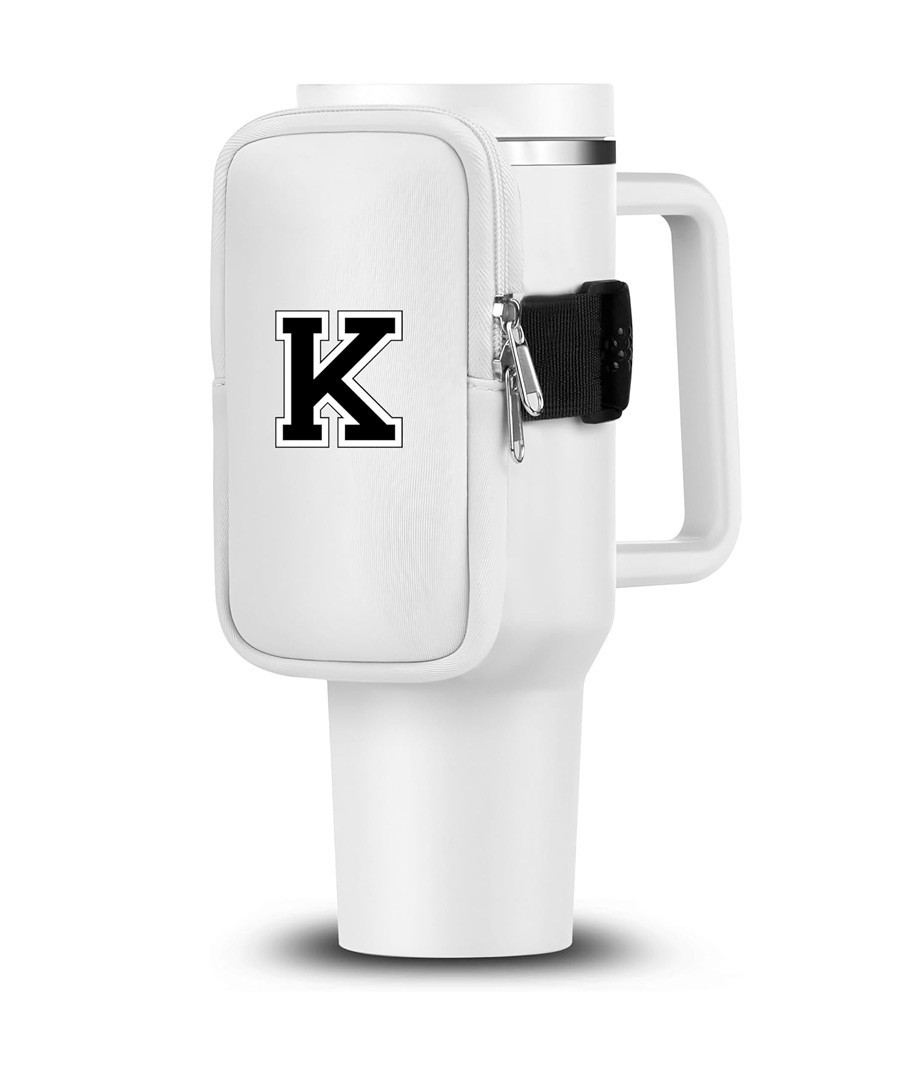 Water Bottle Carrier Bag with Zipper Pocket