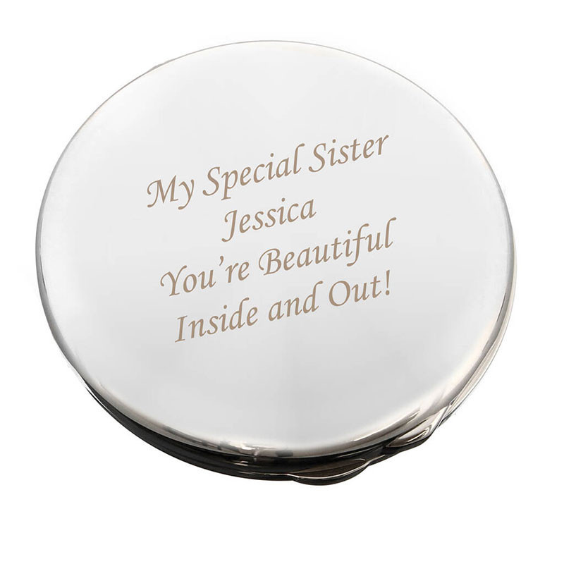 Engraved Compact Mirror