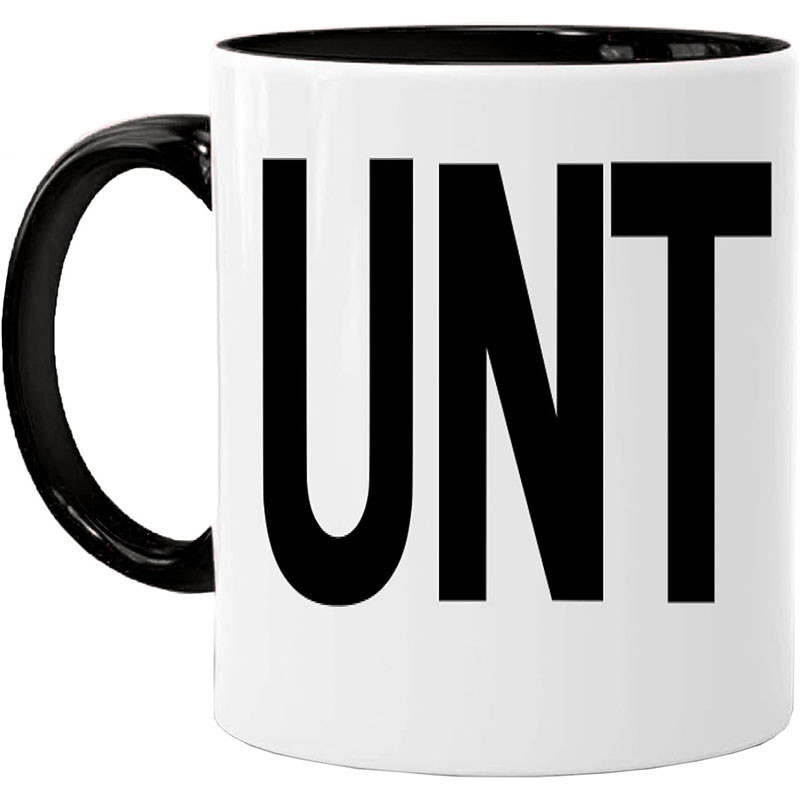 Black and White Unt Mug