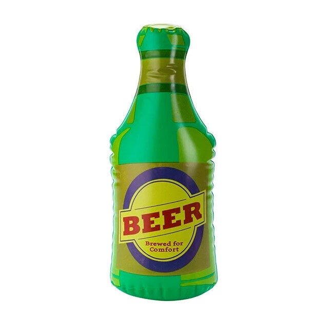 Inflatable Beer Bottle Bath Pillow