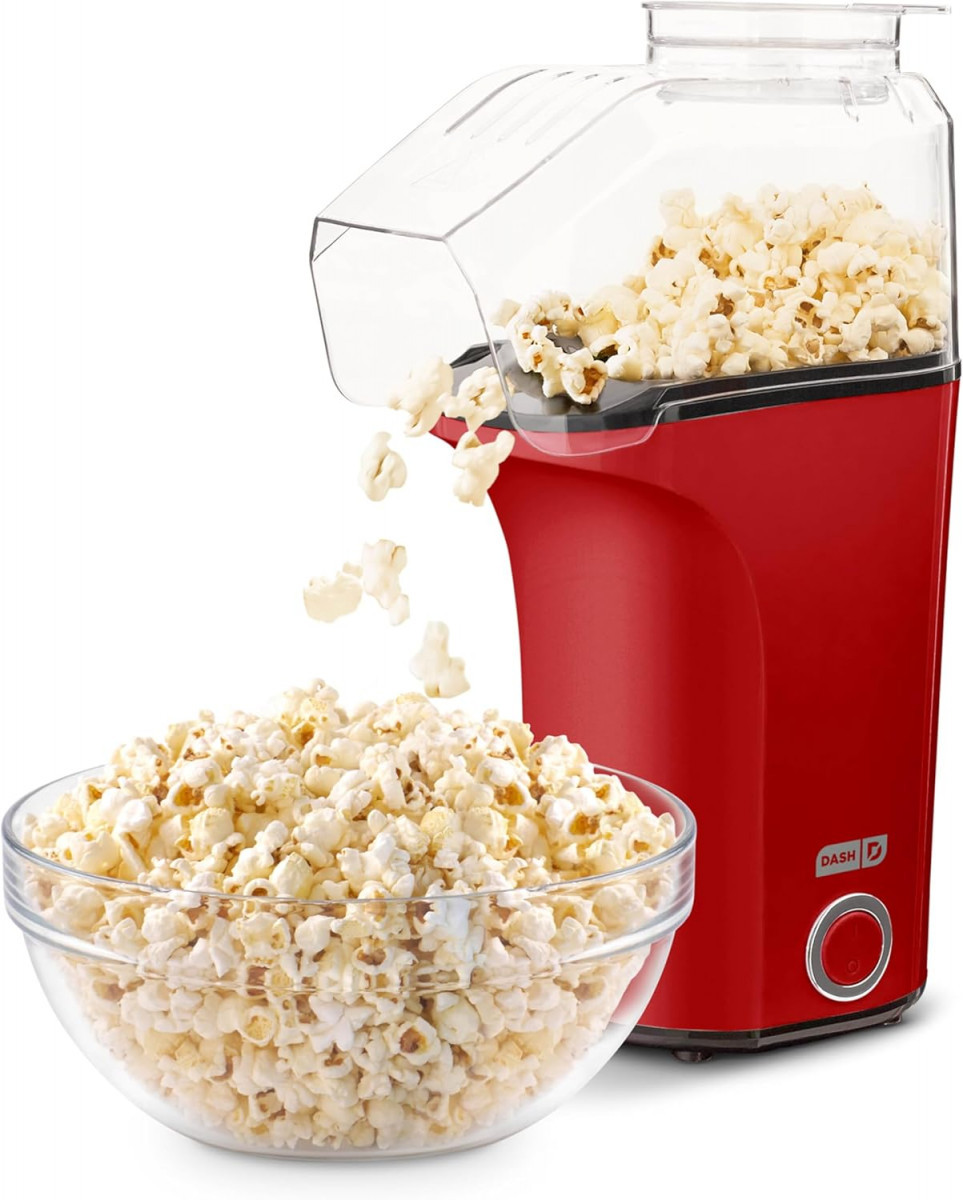 Hot Air Popcorn Popper Maker with Measuring Cup